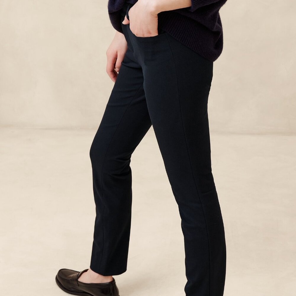 NWOT BANANA REPUBLIC Sloan Fit Pant Black 00P - Picture 15 of 15